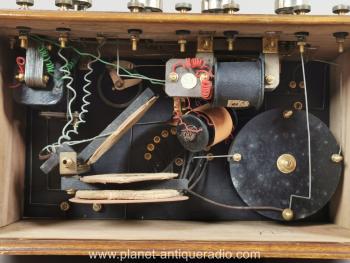 Ancien Poste Radio TSF Gody Années 1930 – Caisse Acajou, Objet De Collection France